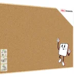 Pinnwand mit Naturholzrahmen 200x120cm + GRATIS