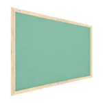 Mint Pinnwand mit Holzrahmen 90x60cm Mint Korktafel