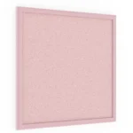 Pinnwand, Korktafel in Pink, 40x40 cm, Holzrahmen - Pink lackiert