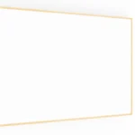 Magnetisches Whiteboard mit Naturholzrahmen 200x120cm