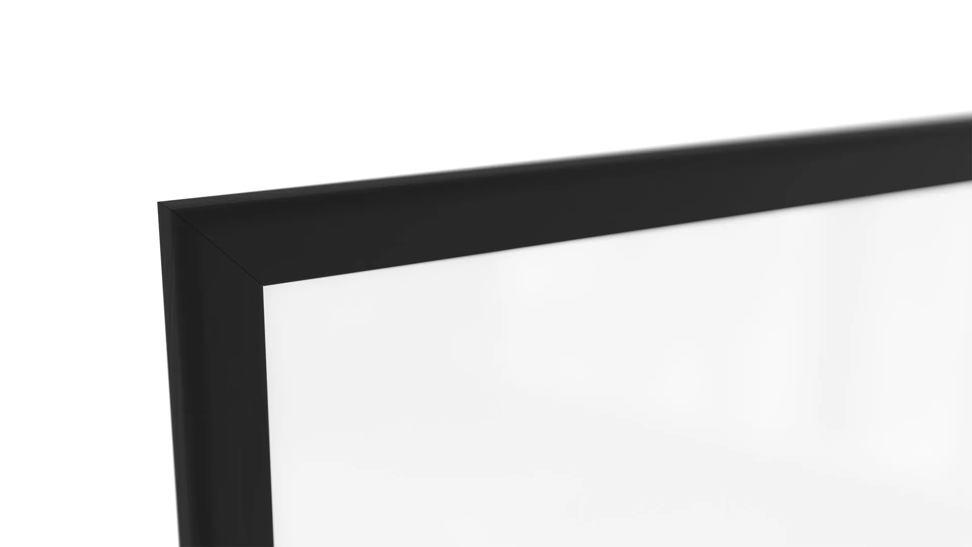 Magnetisches Whiteboard mit schwarzen Holzrahmen 30x70cm – Bild 7