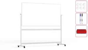 Mobiles Whiteboard - Fürs Büro Schreibfläche 200x100cm