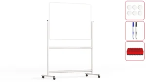 Mobiles Whiteboard - Fürs Büro Schreibfläche 120x90cm