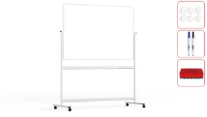 Mobiles Whiteboard - Fürs Büro Schreibfläche 150x100cm