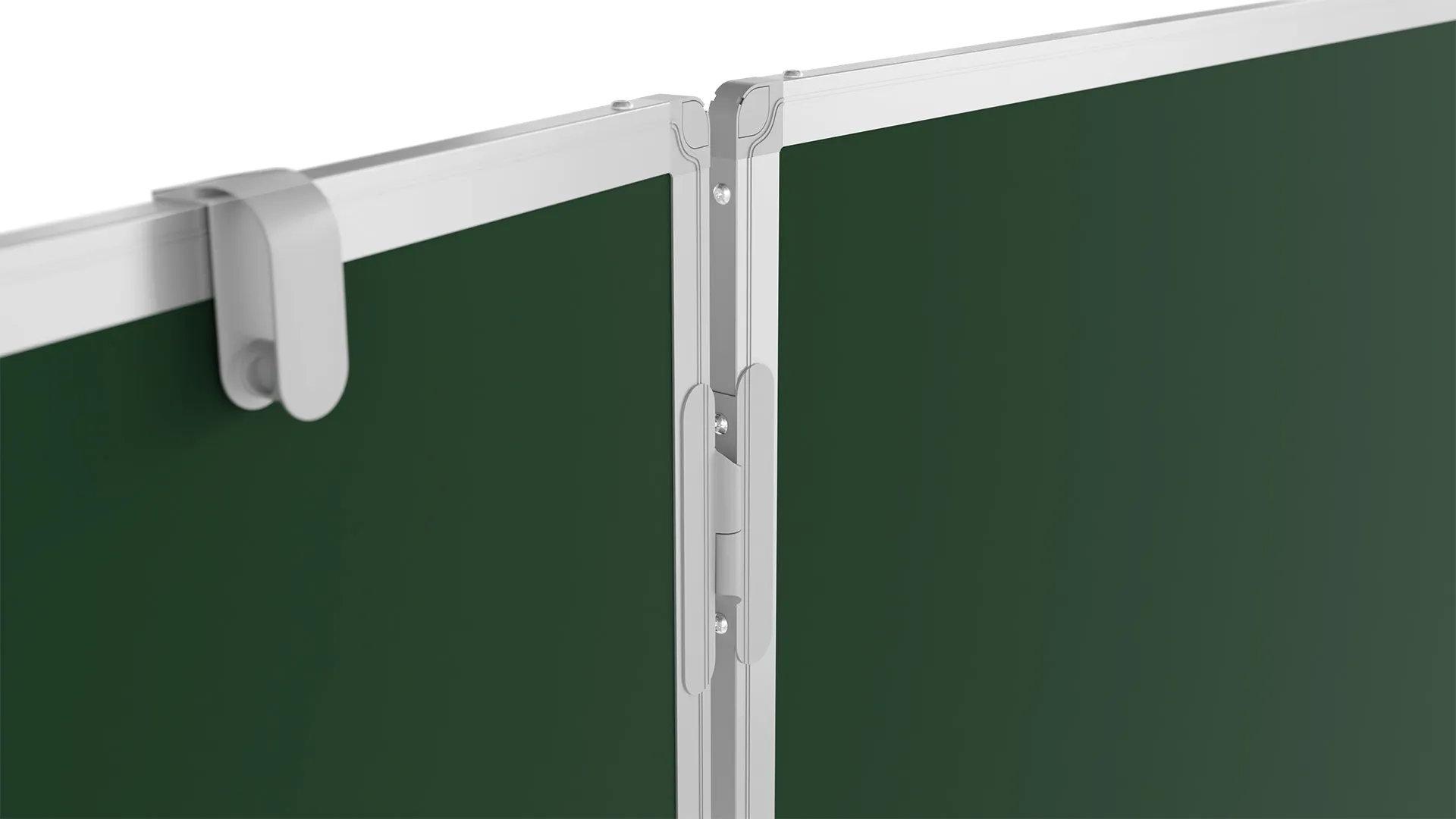 Grün Magnetisch Kreidetafel, Klapptafel 5-flächig 120x90//240 cm – Bild 7