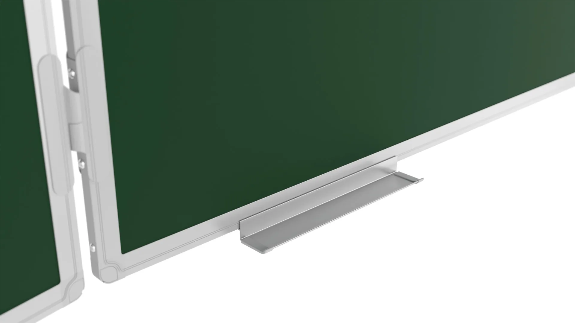 Grün Magnetisch Kreidetafel, Klapptafel 5-flächig 100x150 // 300 cm – Bild 8