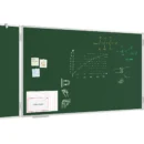 Grün Magnetisch Kreidetafel, Klapptafel 5-flächig 100x170 // 340 cm