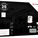 Glasboard - Schwarz 100x70cm + GRATIS