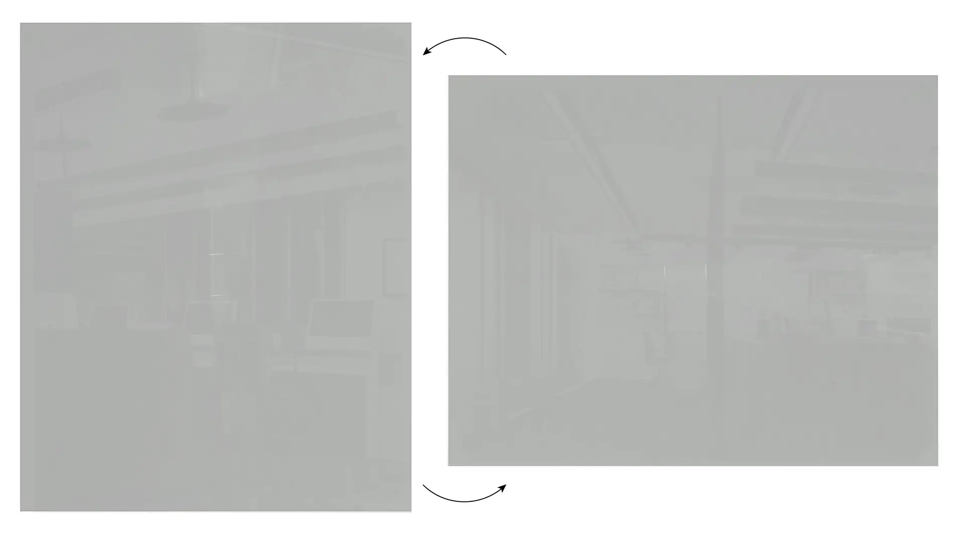 Glasboard, grau 100x80cm - rahmenloses Glasboard, gehärtetes Glas zur Verwendung mit Neodym-Magneten – Bild 5