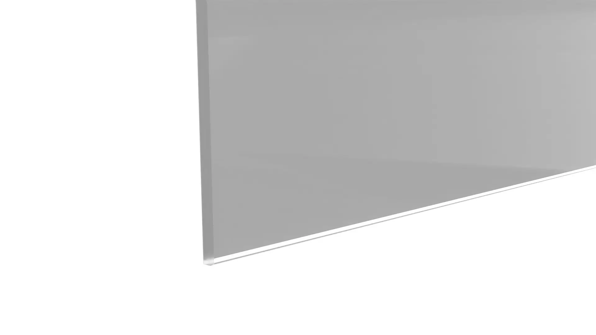 Glasboard, grau 100x80cm - rahmenloses Glasboard, gehärtetes Glas zur Verwendung mit Neodym-Magneten – Bild 8