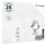 Glasboard - Weiß CLASSIC WHITE 100x80cm + GRATIS