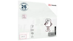 Glasboard - Weiß CLASSIC WHITE 100x80cm + GRATIS