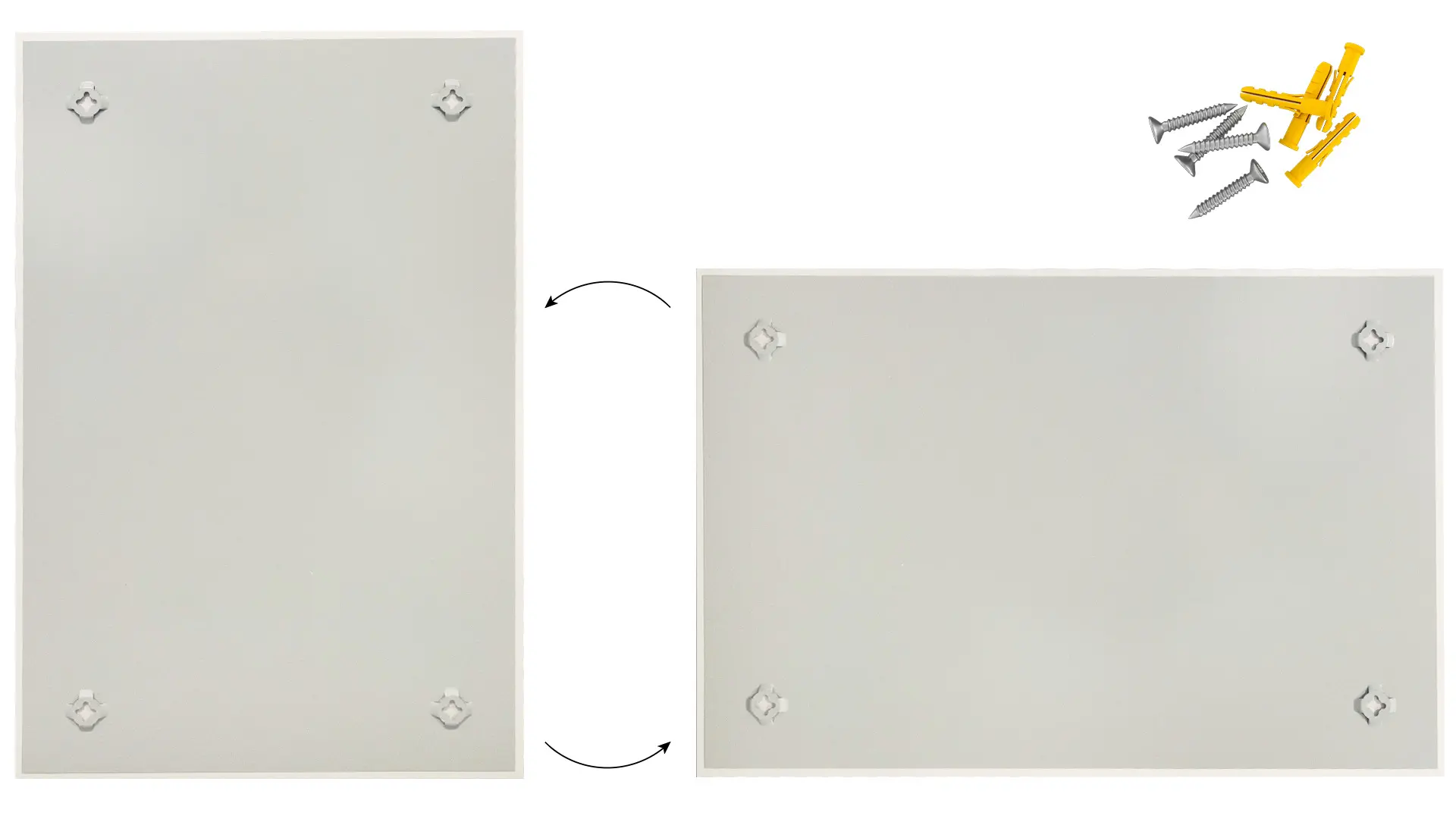 Glasboard - Weiß CLASSIC WHITE 100x80cm + GRATIS – Bild 9