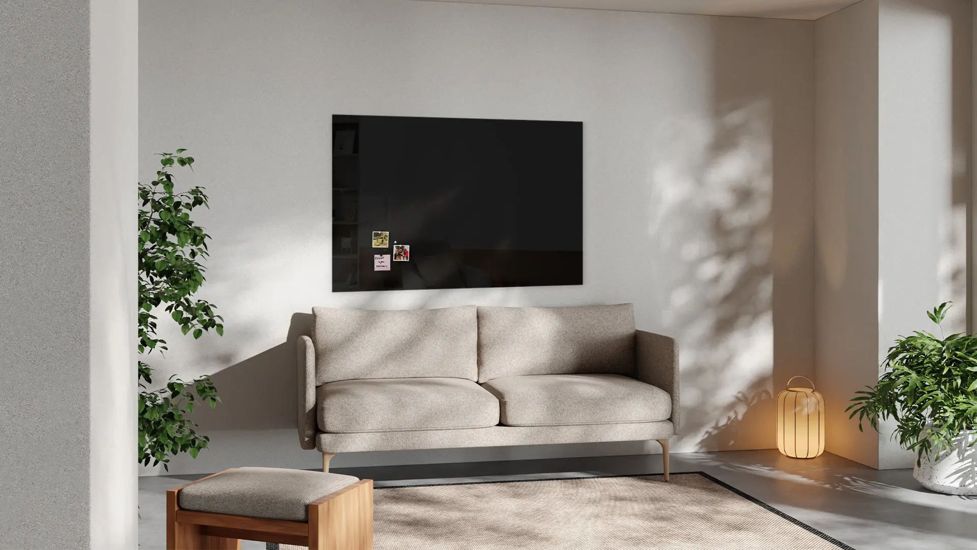 Glasboard - Schwarz 150x100cm + GRATIS – Bild 11