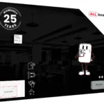 Glasboard - Schwarz  150x100cm + GRATIS