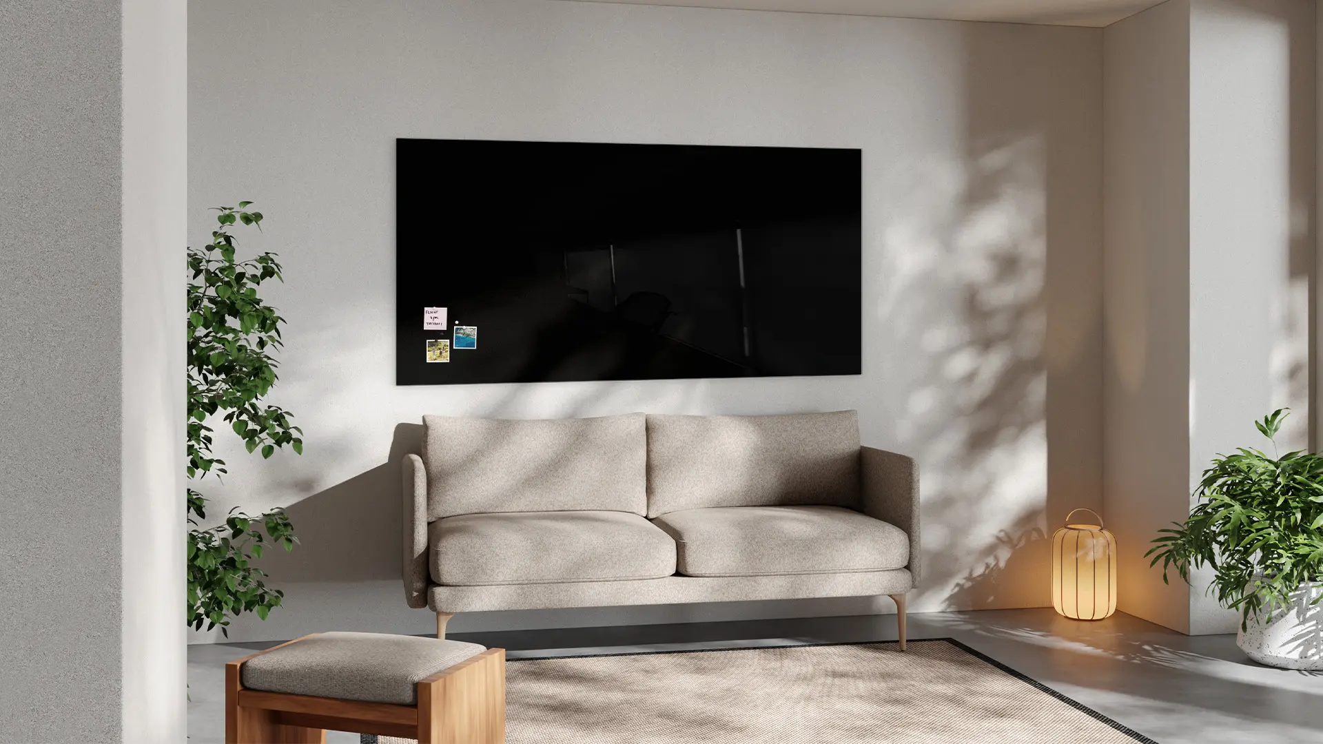 Glasboard - Schwarz 200x100cm + GRATIS – Bild 12