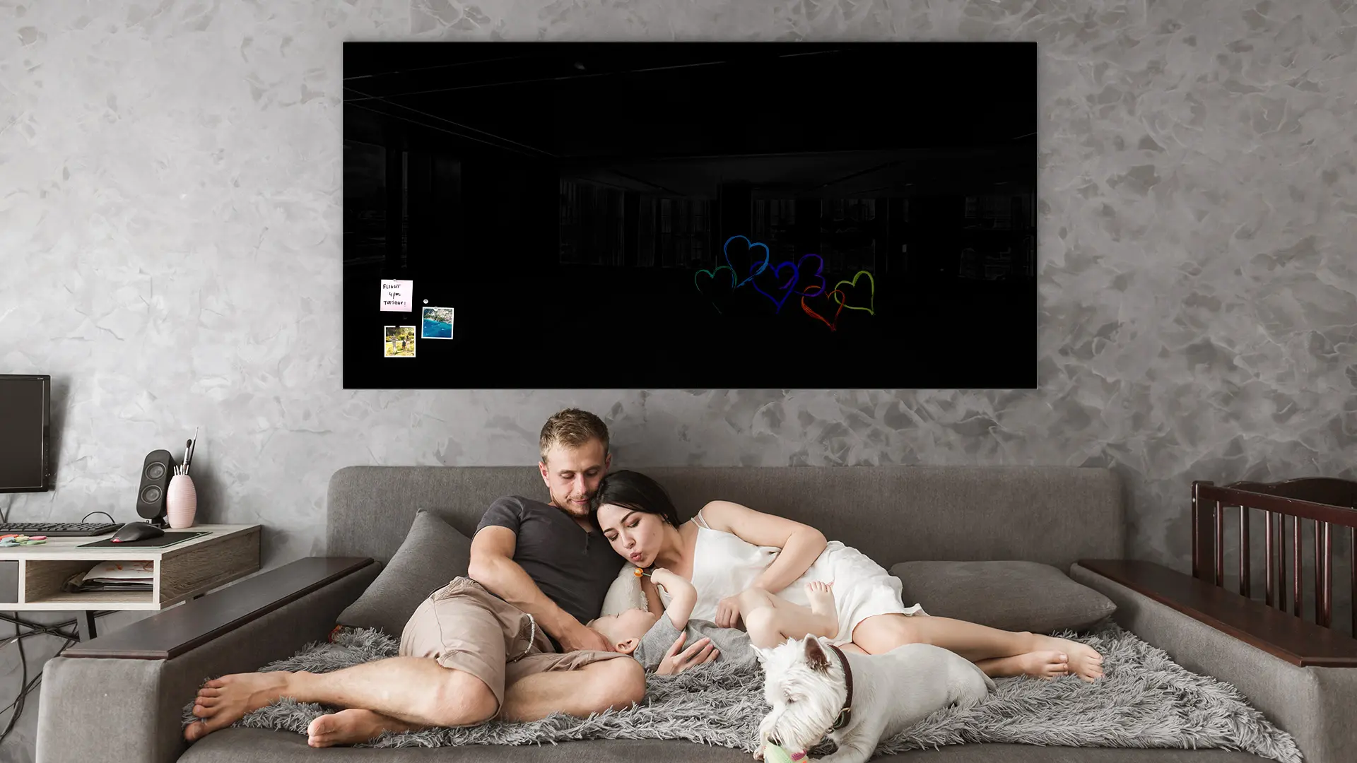 Glasboard - Schwarz 200x100cm + GRATIS – Bild 13