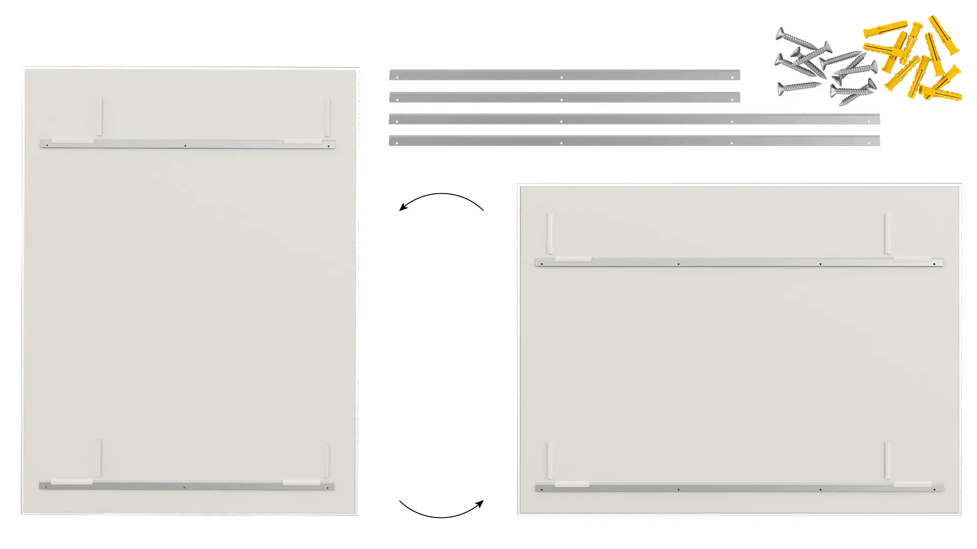Glasboard - Schwarz 200x100cm + GRATIS – Bild 9
