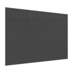 Glasboard, dunkelgrau 100x80cm - rahmenloses Glasboard, gehärtetes Glas zur Verwendung mit Neodym-Magneten