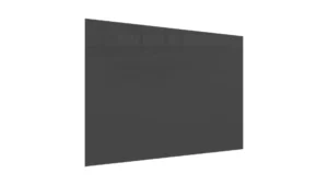 Glasboard, dunkelgrau 100x80cm - rahmenloses Glasboard, gehärtetes Glas zur Verwendung mit Neodym-Magneten