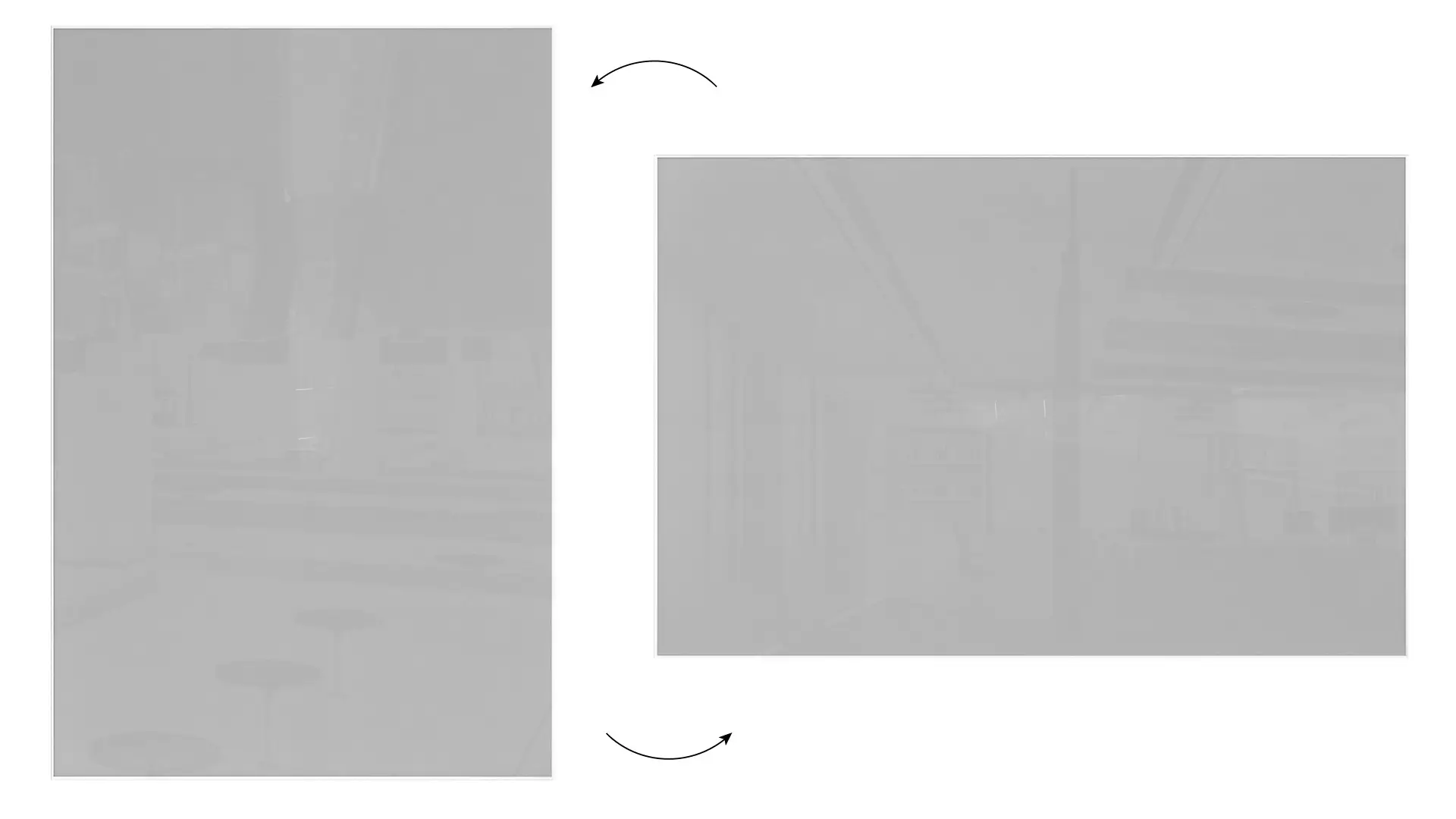 Glasboard, grau 60x40cm - rahmenloses Glasboard, gehärtetes Glas zur Verwendung mit Neodym-Magneten – Bild 5