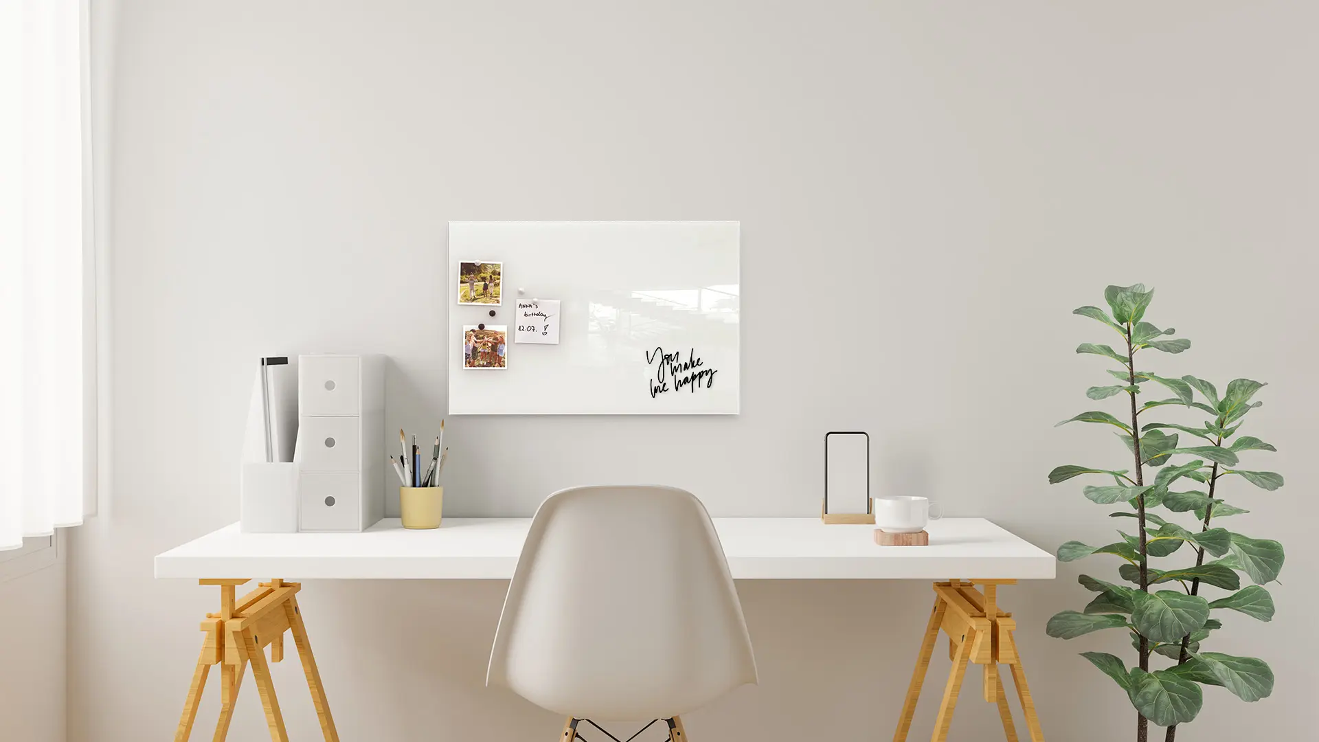 Glasboard Weiß 60x40cm + GRATIS – Bild 11