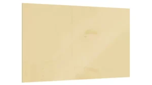 Glas magnettafel Cappuccino 60x40cm - rahmenloses Glasboard, gehärtetes Glas zur Verwendung mit Neodym-Magneten