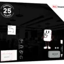 Glasboard - Schwarz 80x60cm + GRATIS