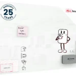 Glasboard - Weiß CLASSIC WHITE 90x60cm + GRATIS