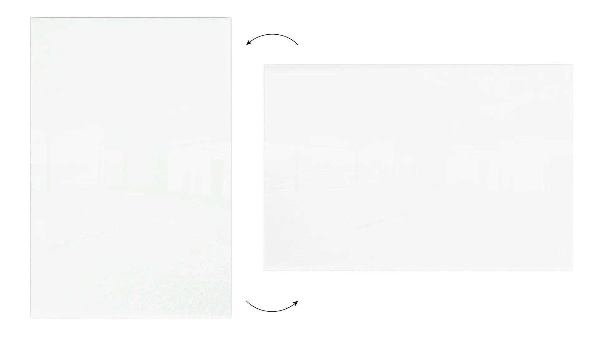 Glasboard - Weiß CLASSIC WHITE 90x60cm + GRATIS – Bild 5