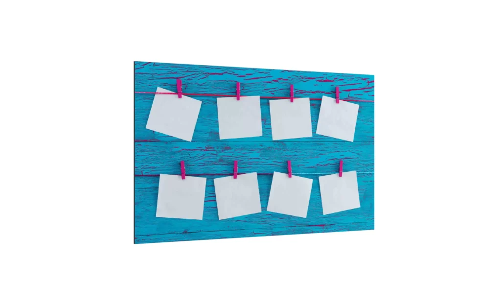 Glasboard NOTIZZETTELN 90x60cm