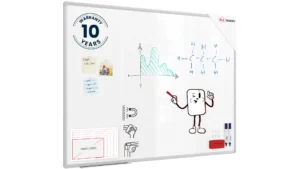 Magnetisches Whiteboard 120x80cm TSC7 Alurahmen
