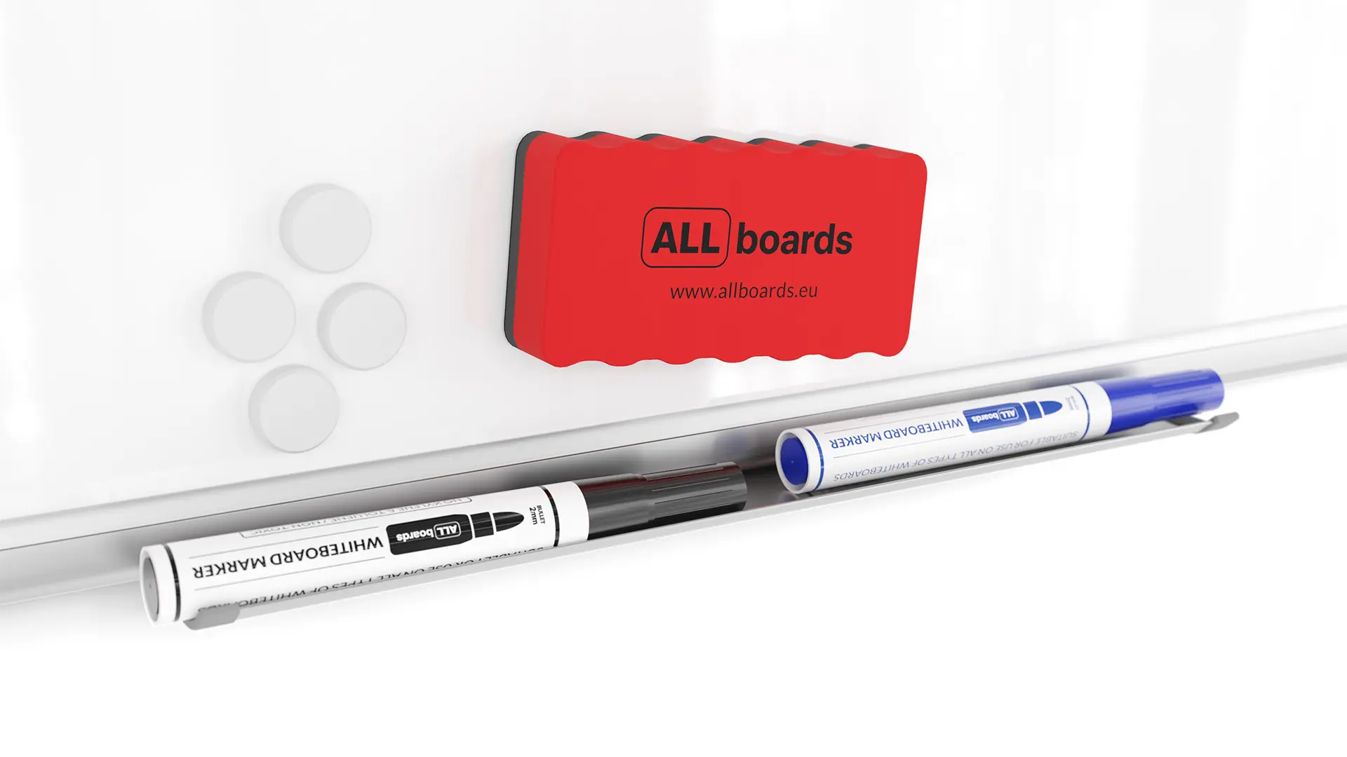 Magnetisches Whiteboard 120x80cm TSC7 Alurahmen – Bild 8