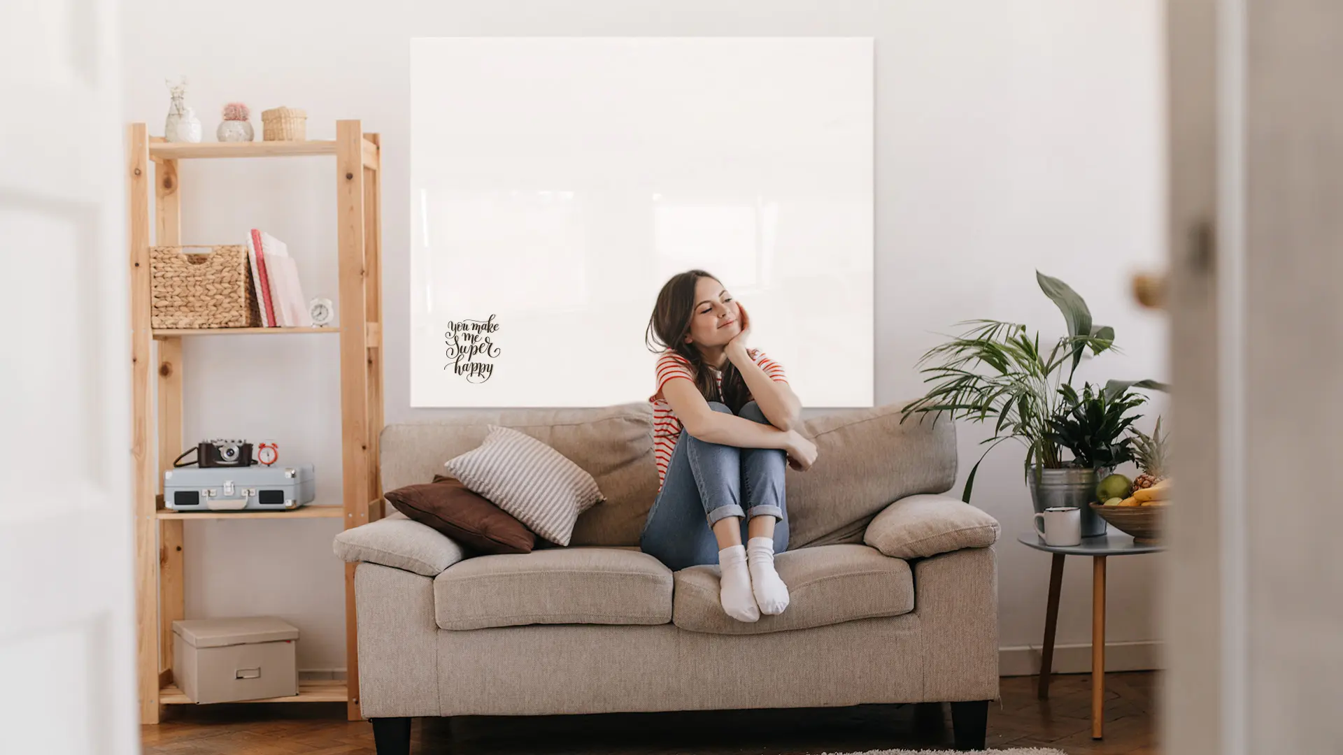 Glasboard - Premium SUPERWHITE Perlweiß 150x120cm + GRATIS – Bild 10