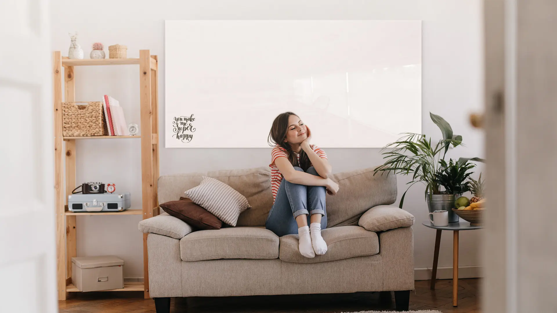 Glasboard - Premium SUPERWHITE Perlweiß 200x100cm + GRATIS – Bild 11