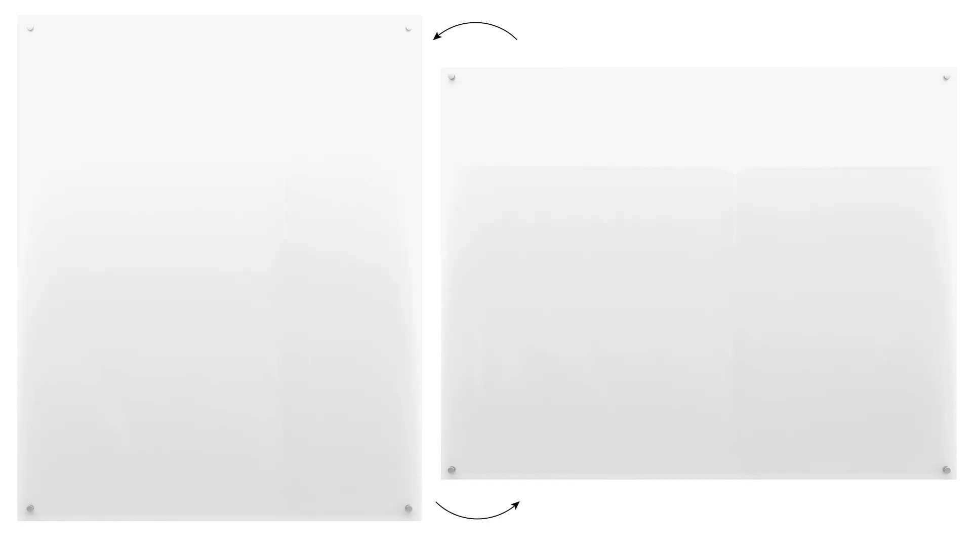 Glasboard - Transparent 150x120 cm – Bild 5