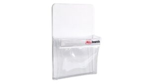 Magnetische Markerhalterung, PVC-Material, weiß