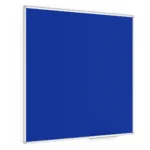 Filztafel mit Aluminiumrahmen 120x120, Blau