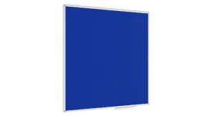 Filztafel mit Aluminiumrahmen 120x120, Blau