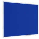 Filztafel mit Aluminiumrahmen 150x120 cm, Blau