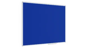 Filztafel mit Aluminiumrahmen 150x120 cm, Blau