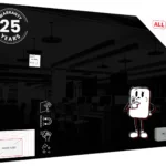 Glasboard - Schwarz 200x120 cm + GRATIS