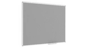 Filztafel mit Aluminiumrahmen 150x120 cm, Grau