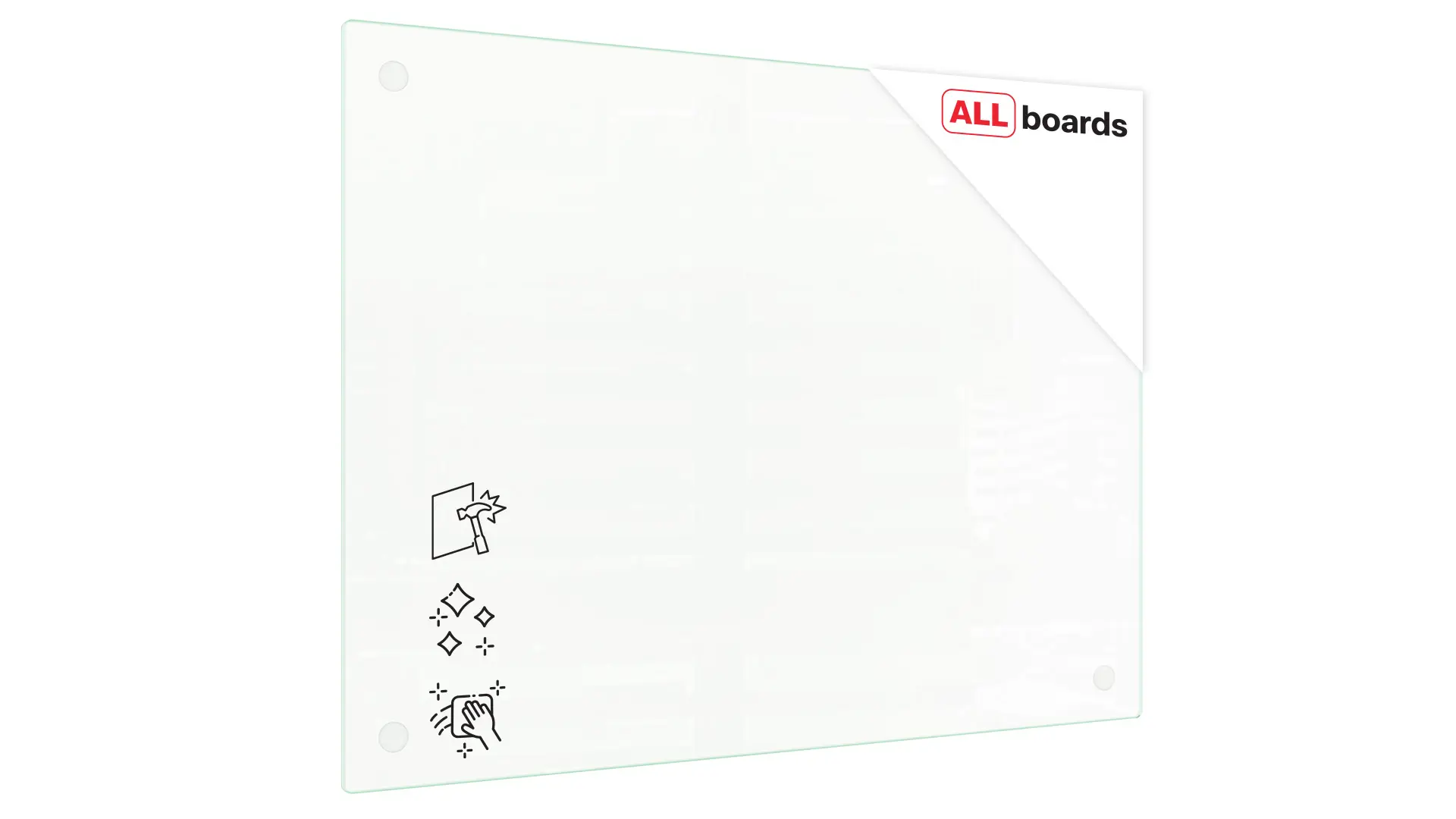 Glasschneidebrett, TRANSPARENTS 30x40 cm Küchenbrett, Schutzplatte, Glasablage