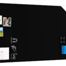 Magnetplatte rahmenloses SLIMboard - Kreideoberfläche - 120x60 cm + GRATIS