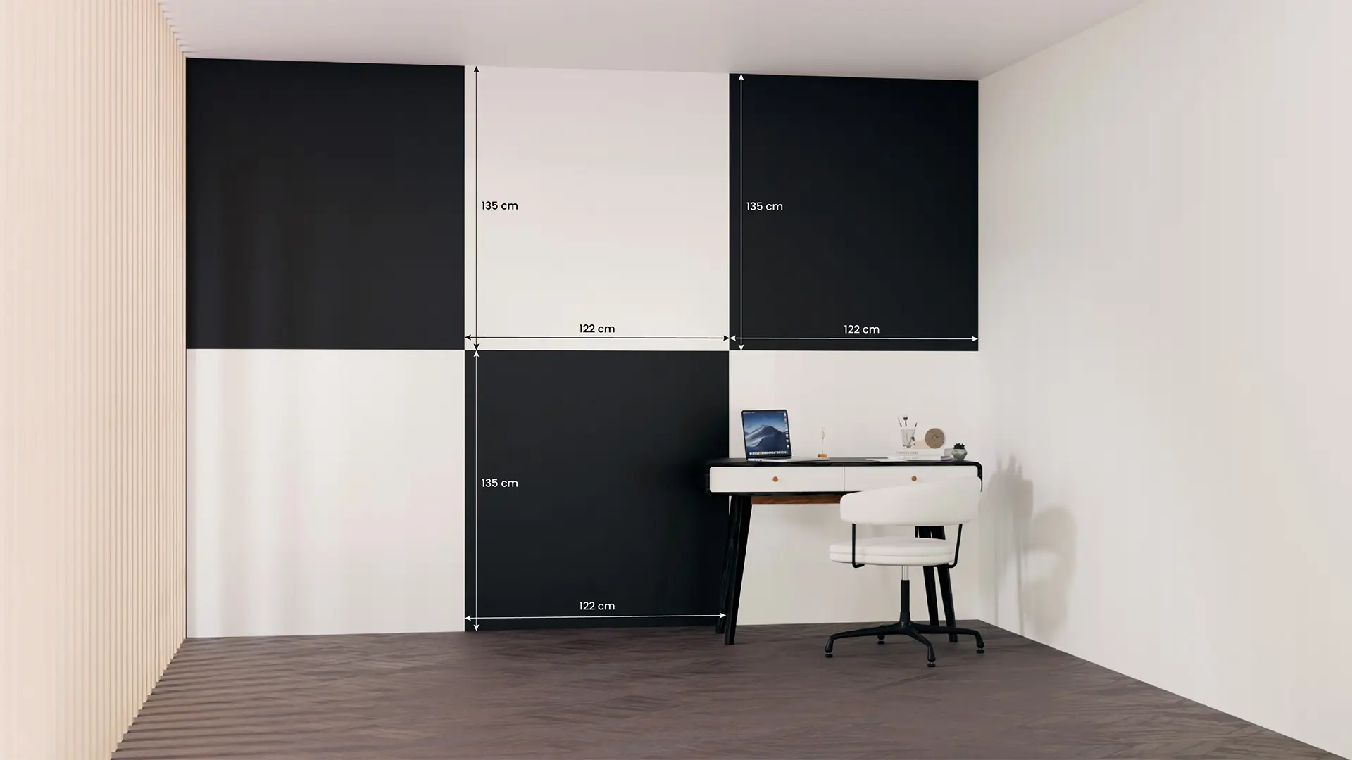 Magnetplatte rahmenloses SLIMboard - Kreideoberfläche - 120x90 cm + GRATIS – Bild 12