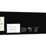 Magnetplatte rahmenloses SLIMboard - Kreideoberfläche - 60x15 cm