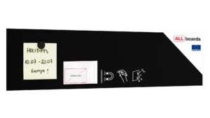 Magnetplatte rahmenloses SLIMboard - Kreideoberfläche - 60x15 cm