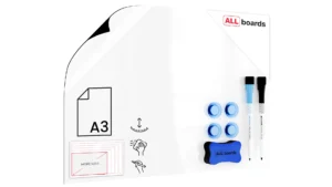 Magnetauflage A3-Format, trosckenabwischbar + Zubehör