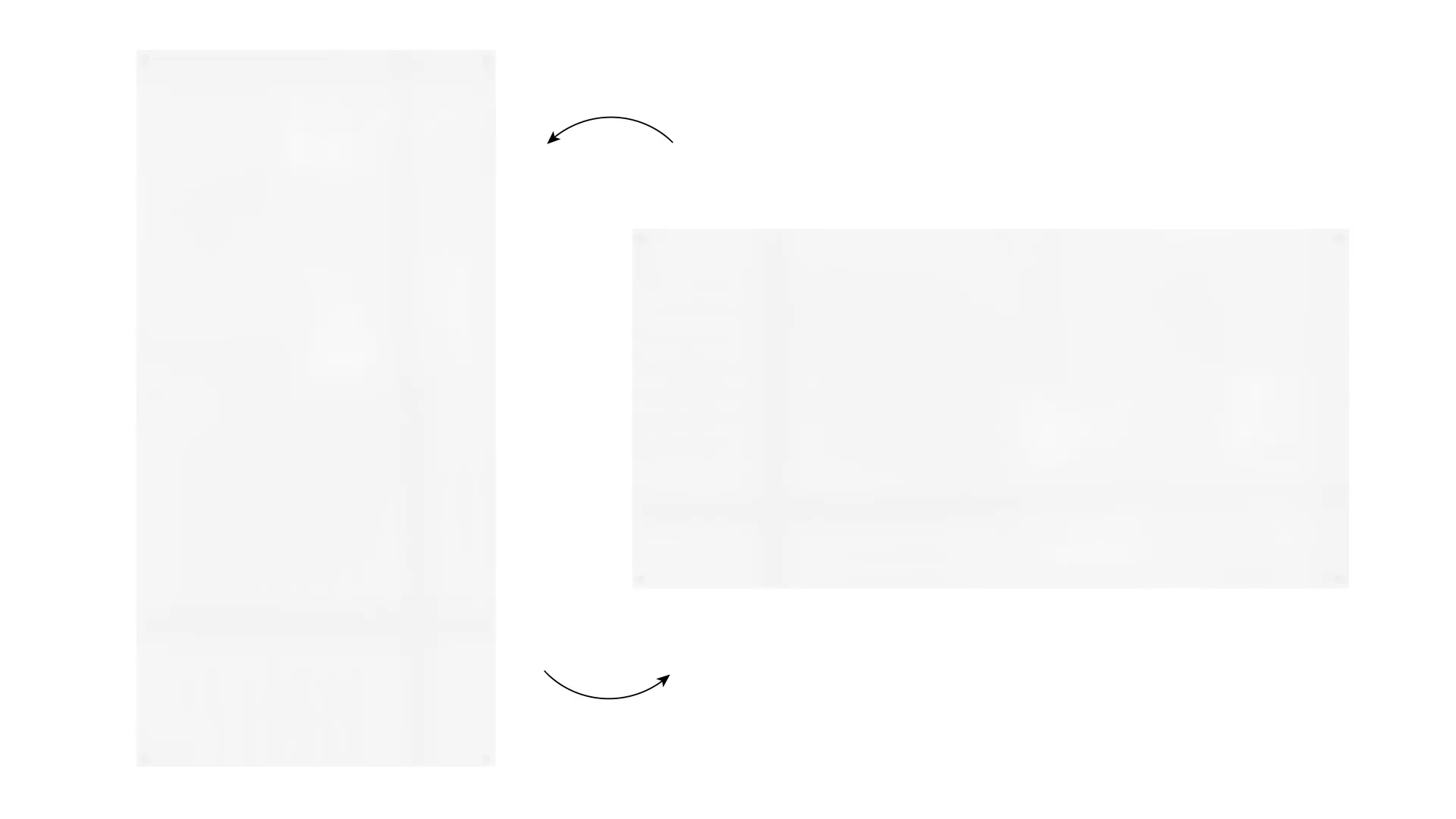 Magnetplatte rahmenloses SLIMboard - Magnetisches trocken abwischbares Whiteboard 120x60 cm + GRATIS Zubehör – Bild 5